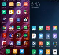 Xiaomi Mi Mix Si Tanpa Bingkai yang Penuh Tenaga Dual personalisasi Mi Mix