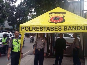 Polrestabes Bandung Siagakan 12 Pos Mobile di Lokasi Rawan Kejahatan