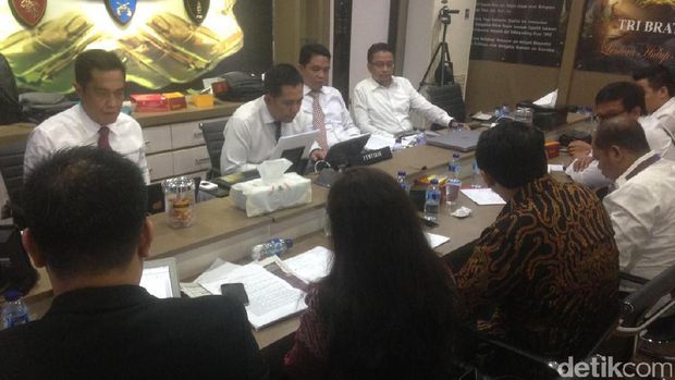 Begini Suasana Pemeriksaan Ahok oleh Bareskrim Senin Kemarin 