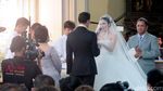 Just Married! Sandra Dewi Pamer Cincin ke Tamu