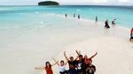 Foto-foto Ajaibnya Pasir Timbul di Raja Ampat