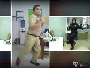 Siapa Bilang di Kantor Tidak Bisa Olahraga? Tonton Saja Video Ini