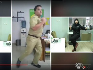 Siapa Bilang di Kantor Tidak Bisa Olahraga? Tonton Saja Video Ini