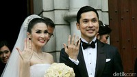 Wajah semringah kala berpose di depan juru foto. Pool/Ismail/detikFoto.