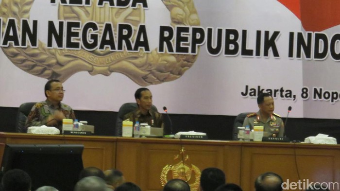 Jokowi Minta Kesiapan Polri Amankan Demo Ditingkatkan