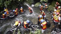 Sudah kemping nyaman dan mencoba aktivitas seru, Tanakita di Sukabumi dapat masuk untuk destinasi liburan weekend kamu selanjutnya. Have fun! (Rachman/detikTravel)
