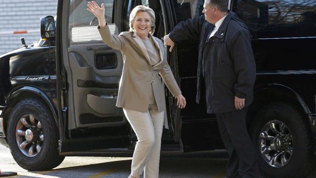 Duel Sengit Hillary Clinton Vs Donald Trump di Pilpres AS