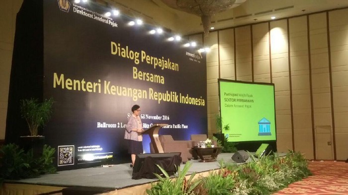 Sri Mulyani Ajak Bankir Makan Malam Bahas Tax Amnesty