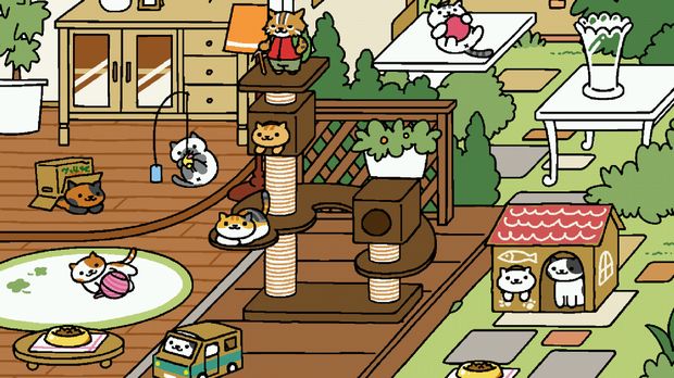 Neko Atsume mengajak gamer mengumpulkan kucing secara virtual.
