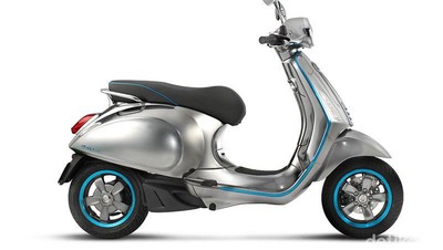 Yes! Motor Listrik Vespa Bakal Diproduksi
