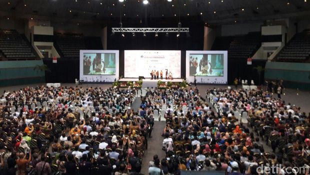 Buka Infrastructure Week, Jokowi: Silakan Swasta yang Mau Ikut Proyek