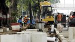 Penataan Trotoar di Jakarta Terus Dikebut