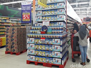 Banyak Promo Beli 2 Gratis 1 Aneka Susu di Transmart Carrefour