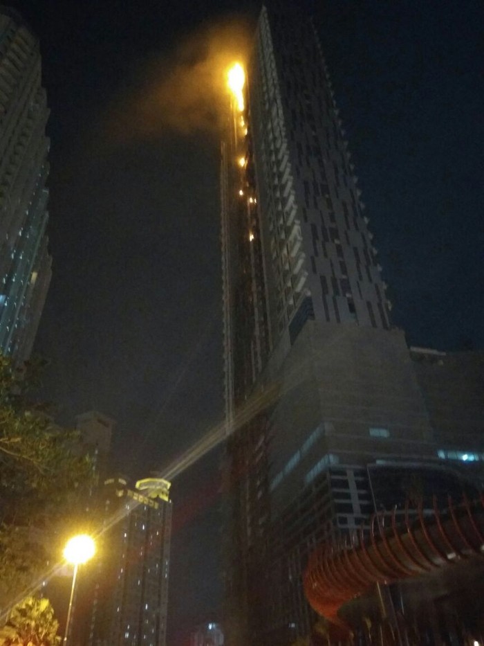 BPBD: Kebakaran Neo Soho Mulai dari Lantai 4 dan Merembet ke Lantai 42