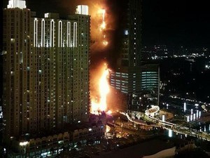 Apartemen Neo Soho yang Terbakar Masih dalam Pembangunan