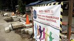 Penataan Trotoar di Jakarta Terus Dikebut