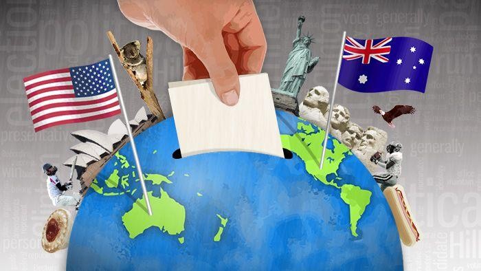 Pemilu AS di Mata Ekspat di Amerika dan di Luar Amerika