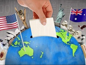 Pemilu AS di Mata Ekspat di Amerika dan di Luar Amerika