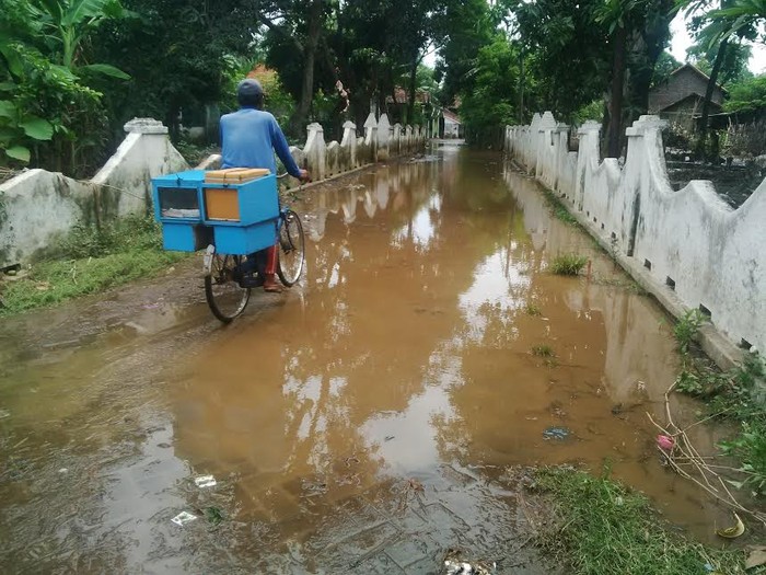 Banjir di Pasuruan Setinggi Satu Meter Surut