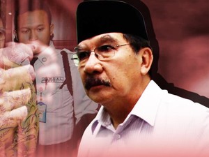 Keluar Penjara, Antasari Azhar Pesta Tumpeng dan Rujak Cingur