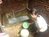 Air Hasil Perjuangan Serda Daryo Bisa Menjadi Pendapatan Desa