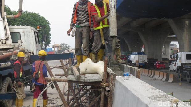 Diam-diam Tol Akses Tanjung Priok Hampir Jadi