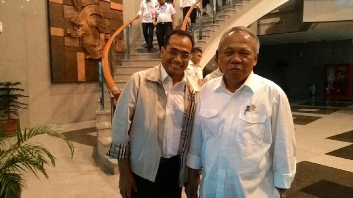 Budi Karya Sumadi dan Basuki Hadimuljono