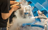 Dengan Bantuan Nitrogen, Es Krim Siap Dinikmati Dalam Waktu 2 Menit