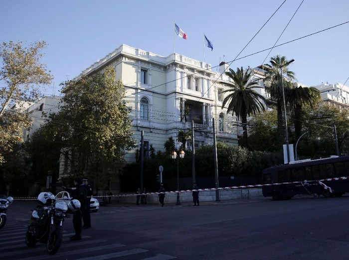 Terjadi Ledakan Dekat Kedubes Prancis di Yunani