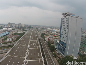 Diam-diam Tol Akses Tanjung Priok Hampir Jadi