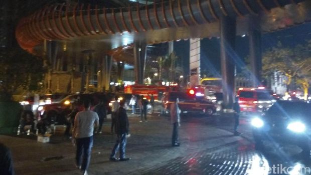  Kondisi di sekitar Apartemen Neo Soho, Jakbar, Kamis (10/11/2016)