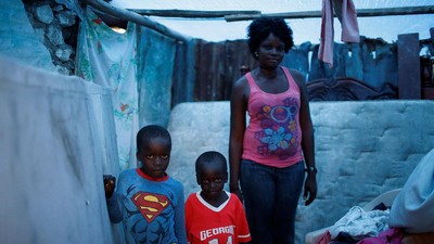 Potret Kehidupan Warga Haiti Pasca Badai Matthew