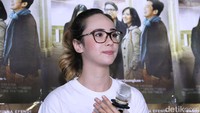 Sebelumnya Pamela seringkali tampil dengan kacamata. Pool/Ismail/detikFoto.