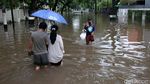 Hujan Deras, Hang Lekiu Terendam Banjir
