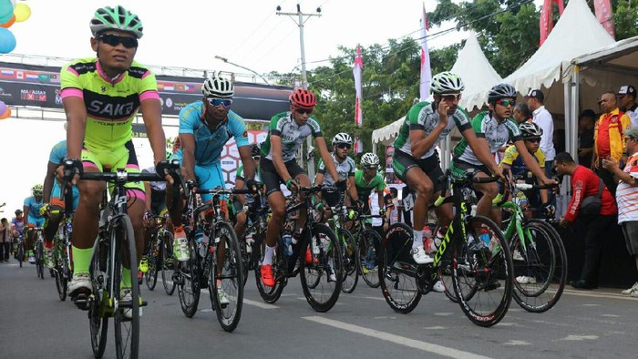 Kembali Digelar, Tour de Makassar Diramaikan Puluhan Pebalap Asing