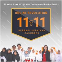 5 Promo Terbaik Online Revolution 11.11 Hari Ini