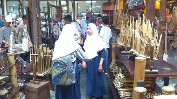  Aneka angklung di Saung Udjo (Mukhlis/detikTravel)