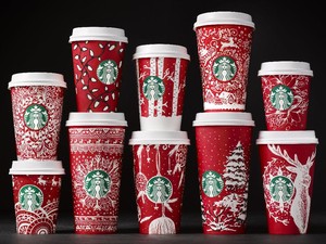 Desain Kreasi Flo Terpilih Jadi Salah Satu Desain Red Cup Starbucks Internasional