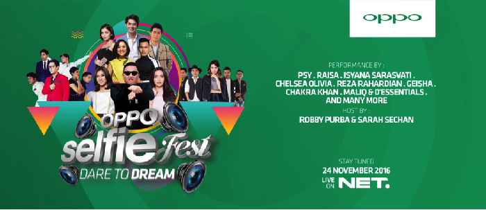 Makin Seru! PSY Semarakkan OPPO Selfie Fest