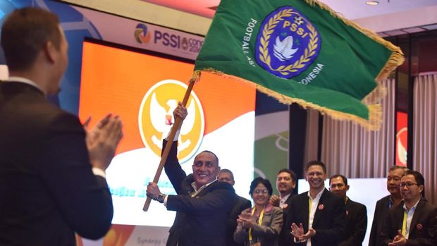 Edy Rahmayadi terpilih menjadi Ketua Umum PSSI pada Kongres PSSI 2016.