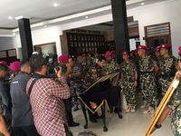 Goresan Tangan Jokowi untuk Pasukan Marinir