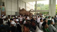 Jokowi Hadir, Begini Antusiasme Peserta Doa Bersama Ulama Rakyat