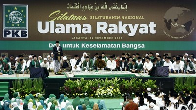 Presiden Jokowi Hadiri Silatnas Ulama Rakyat