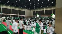 Jokowi Hadir, Begini Antusiasme Peserta Doa Bersama Ulama Rakyat