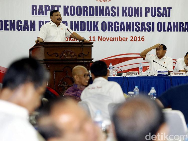 KONI Pusat Gelar Rapat Dengan PB/PP Induk Cabang Olahraga