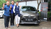 PR Manager PT Toyota-Astra Motor Rouli H Sijabat dalam coaching clinic Toyota Sienta