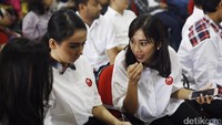 Sejumlah relawan Matahari untuk Badja mendeklarasikan diri siap mendukung dan memenangkan pasangan Cagub Cawagub Basuki dan Djarot.