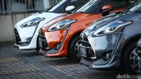 Meski di Tanah Air penjualannya cenderung menurun, tak berarti minat orang luar negeri akan Sienta hilang. Sienta masih memiliki taji di pasar ekspor. Foto: Toyota
