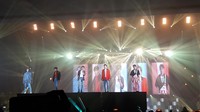 Dance break yang dipimpin oleh Taemin sukses membuat fans tak henti-hentinya berteriak. Foto: Delia Arnindita Larasati/detikHOT