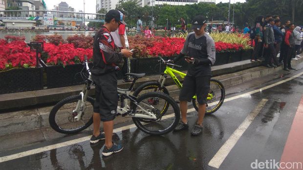  Car free day di Bundaran HI, Jakpus, Minggu (13/11/2016)